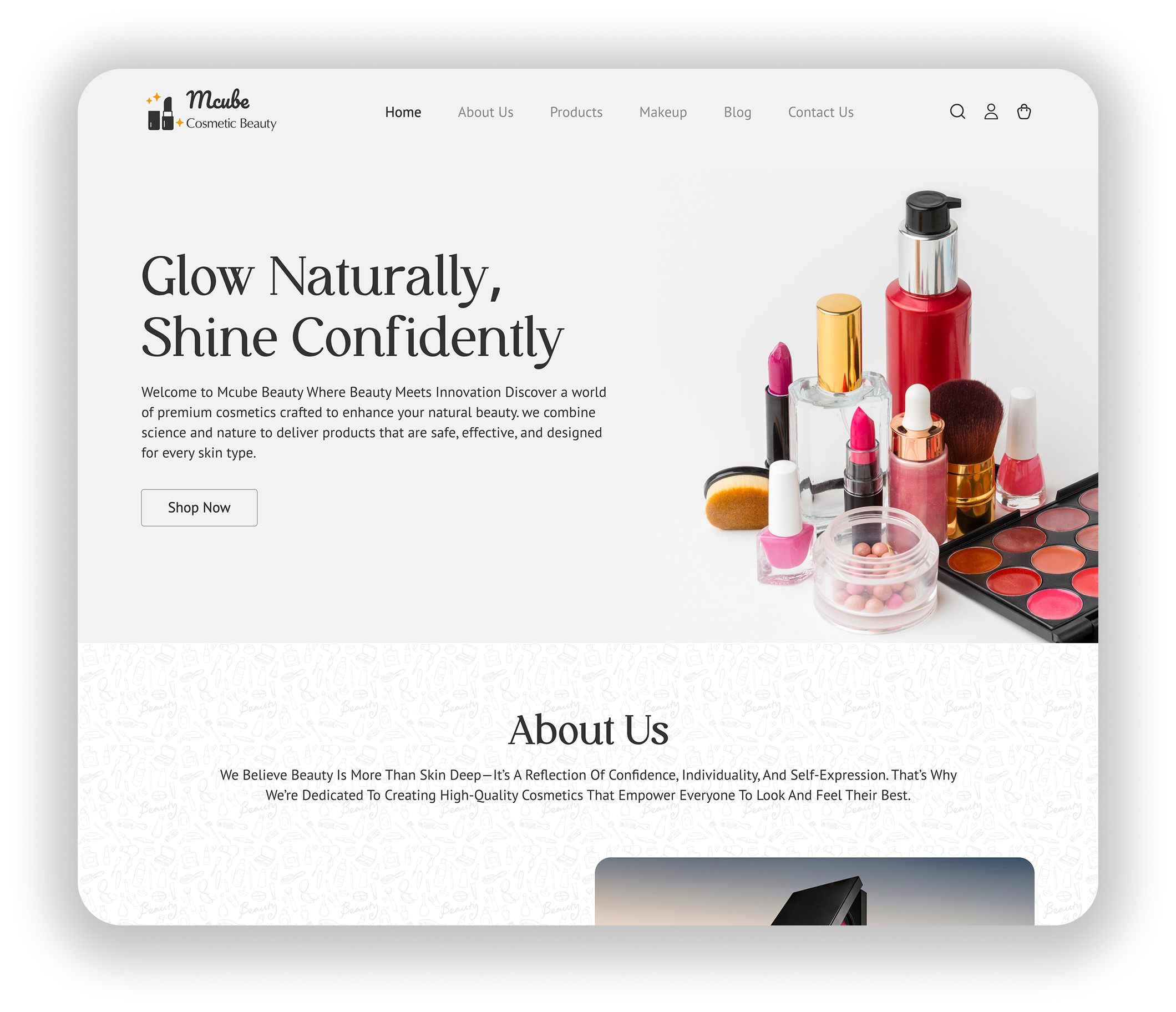 Cosmetic Website